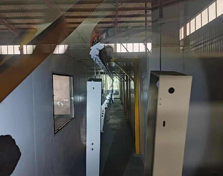 全封閉式噴涂物流通道